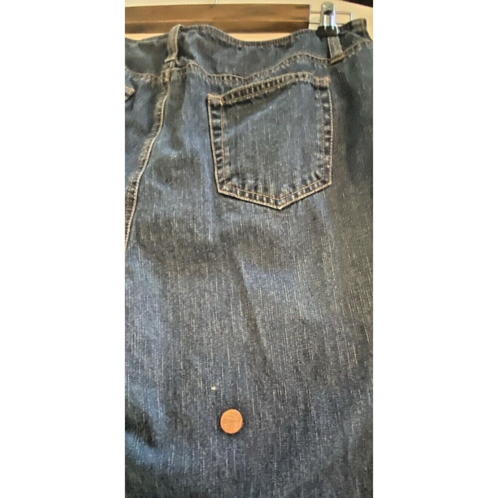 French Cuff Womens Jeans Sz 12 Embroidery Bootcut Y2K Denim Boho Western Artsy - Picture 8 of 12